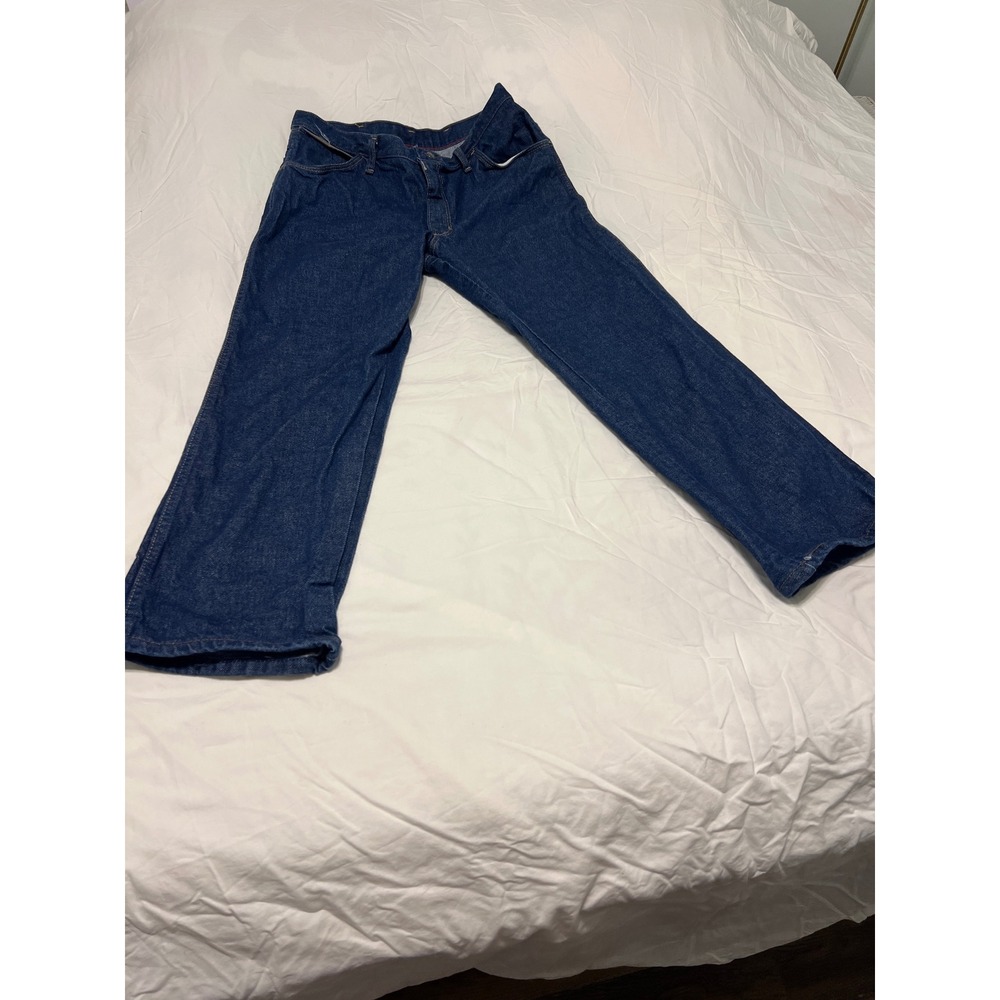 Bulwark FR Mens Flame Resistant Denim Work Pants Blue CAT 2 36x28 PEJ2DD1